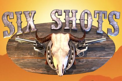 Six Shots Online Slot Logo