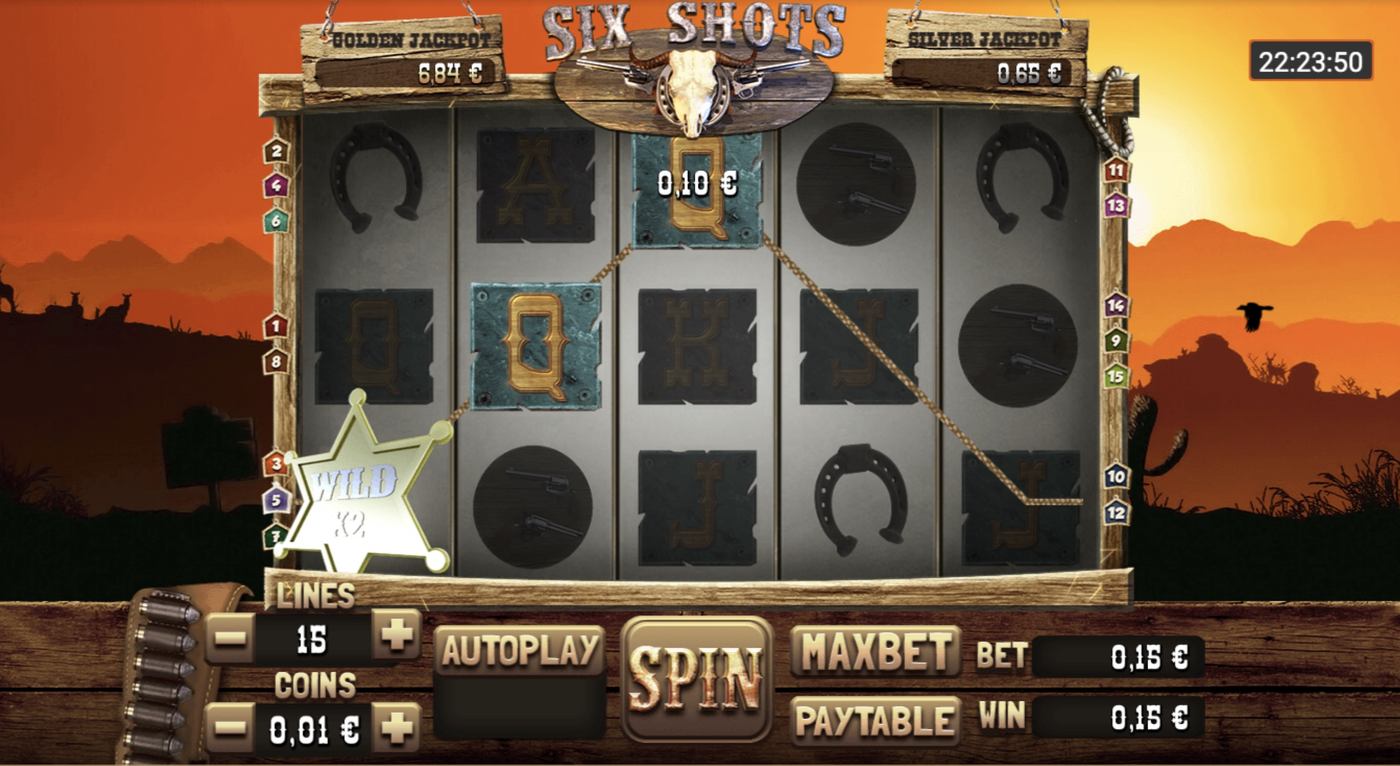 Six Shots: image of winning