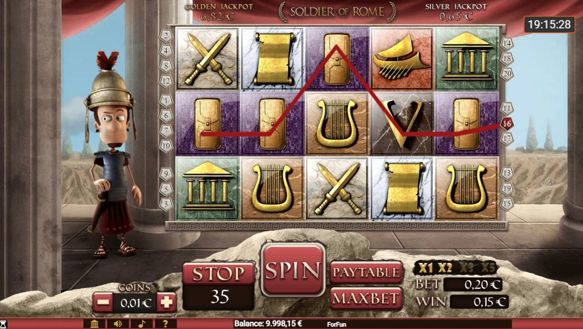 Soldier of Rome: image of winning