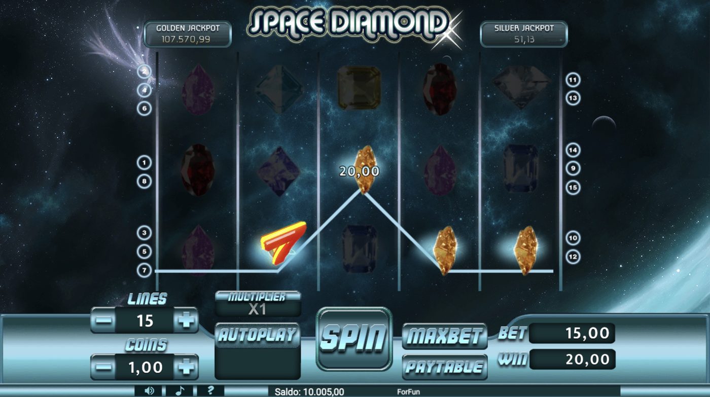 Space Diamond: image of winning