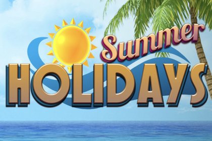 Summer Holidays Online Slot Logo
