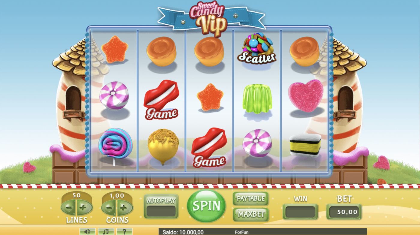 Sweet Candy Vip: image of main menu