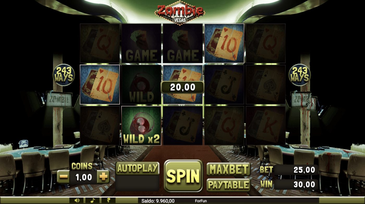 Zombie Vegas: image of winning