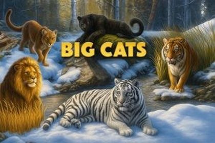 Big Cats Online Slot Logo
