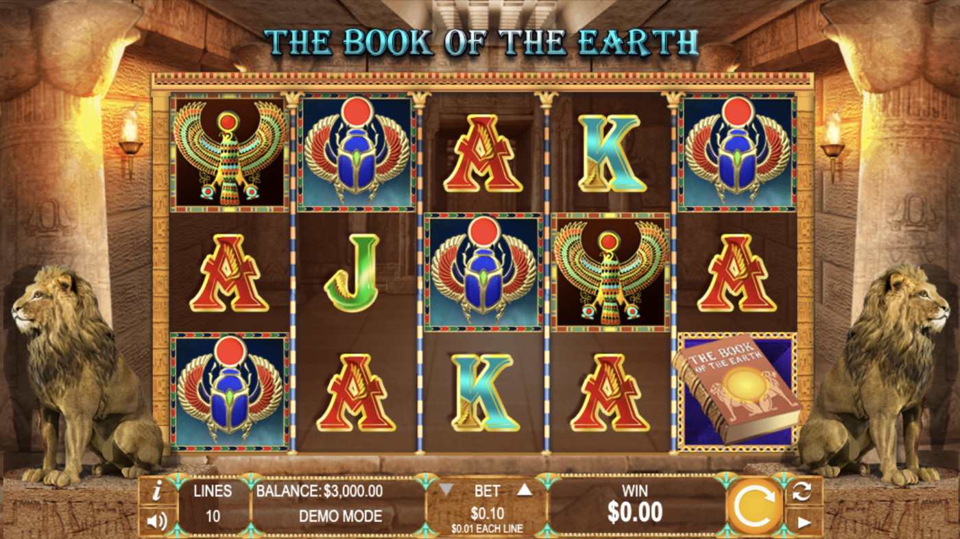 Book Of The Earth: image of main menu