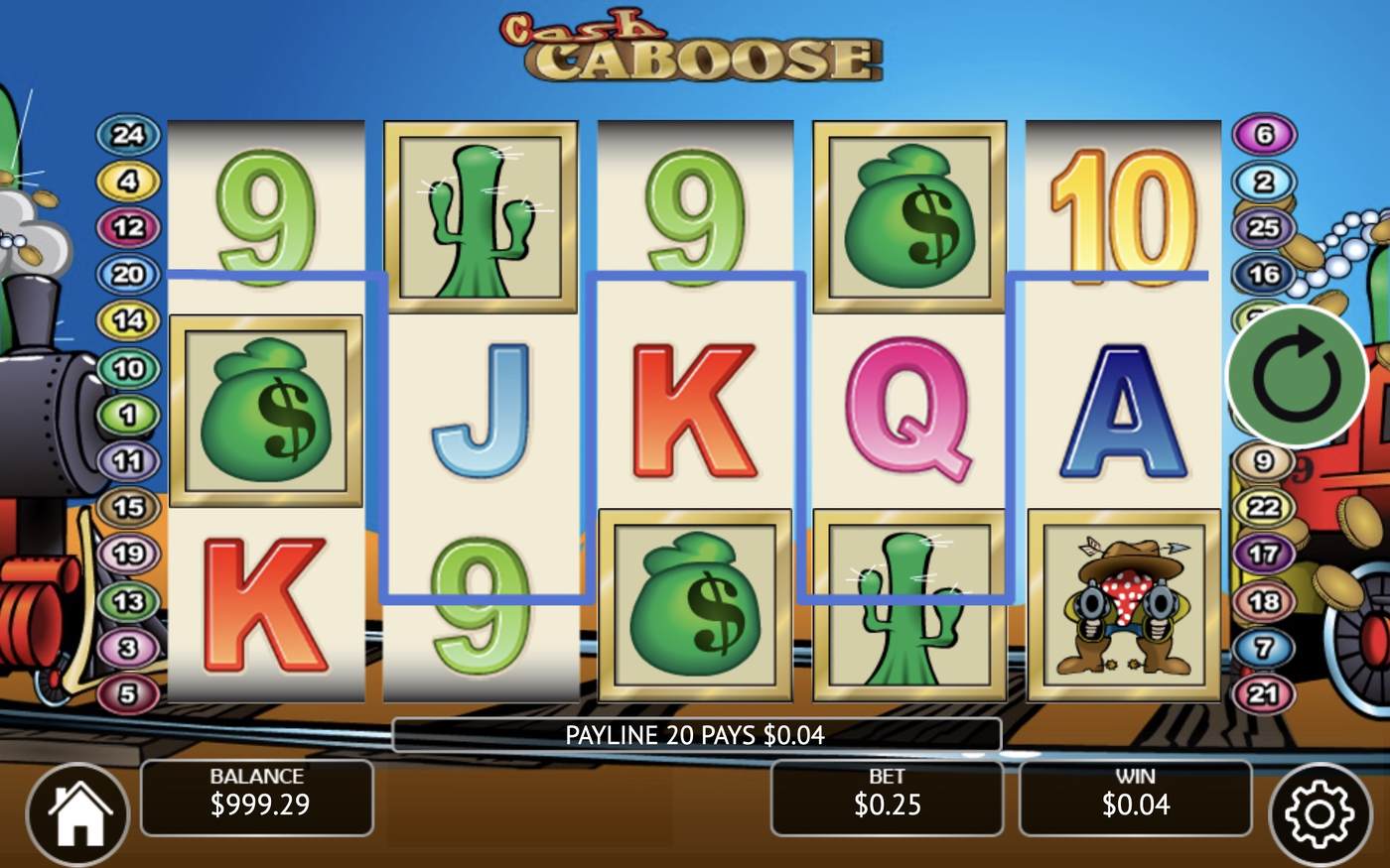 Cash Caboose: image of winning