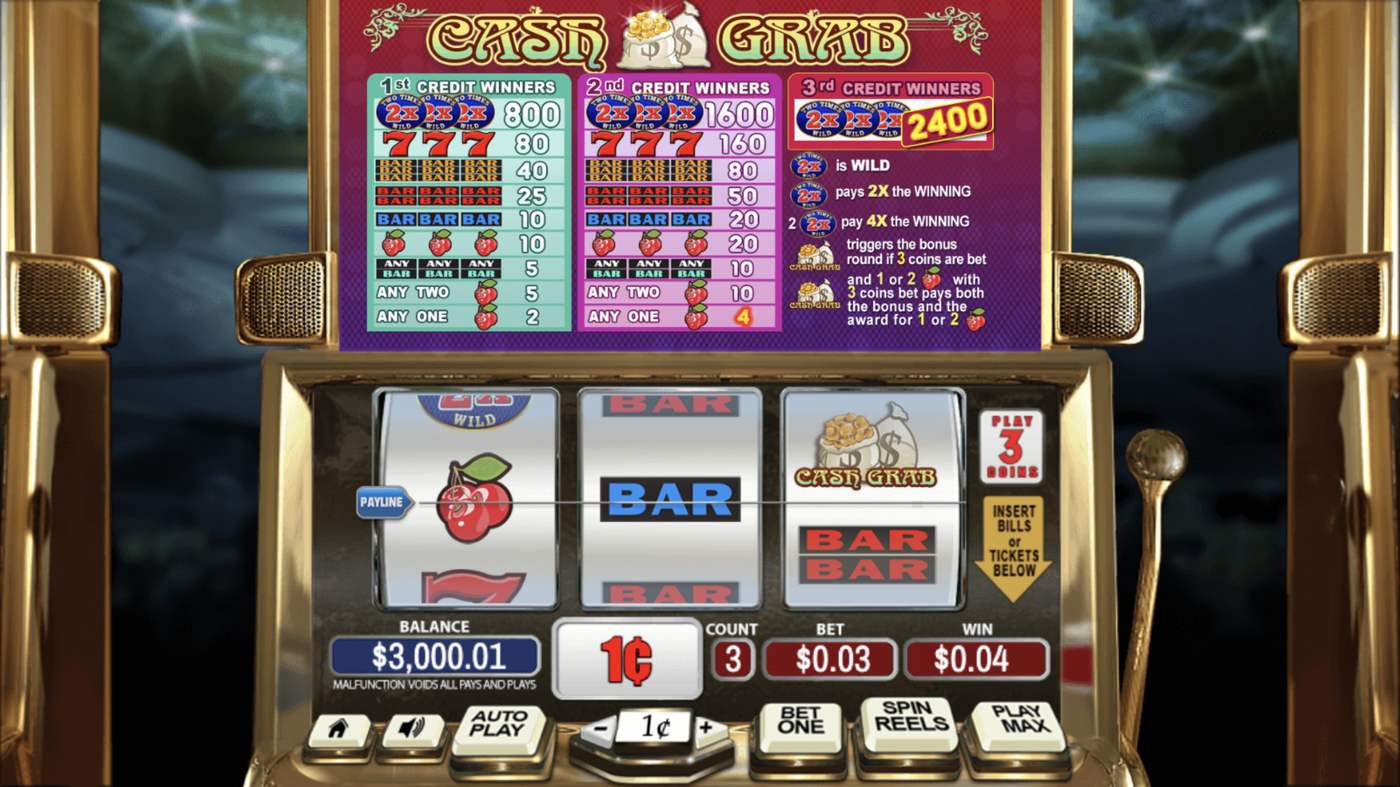 Cash Grab: image of winning