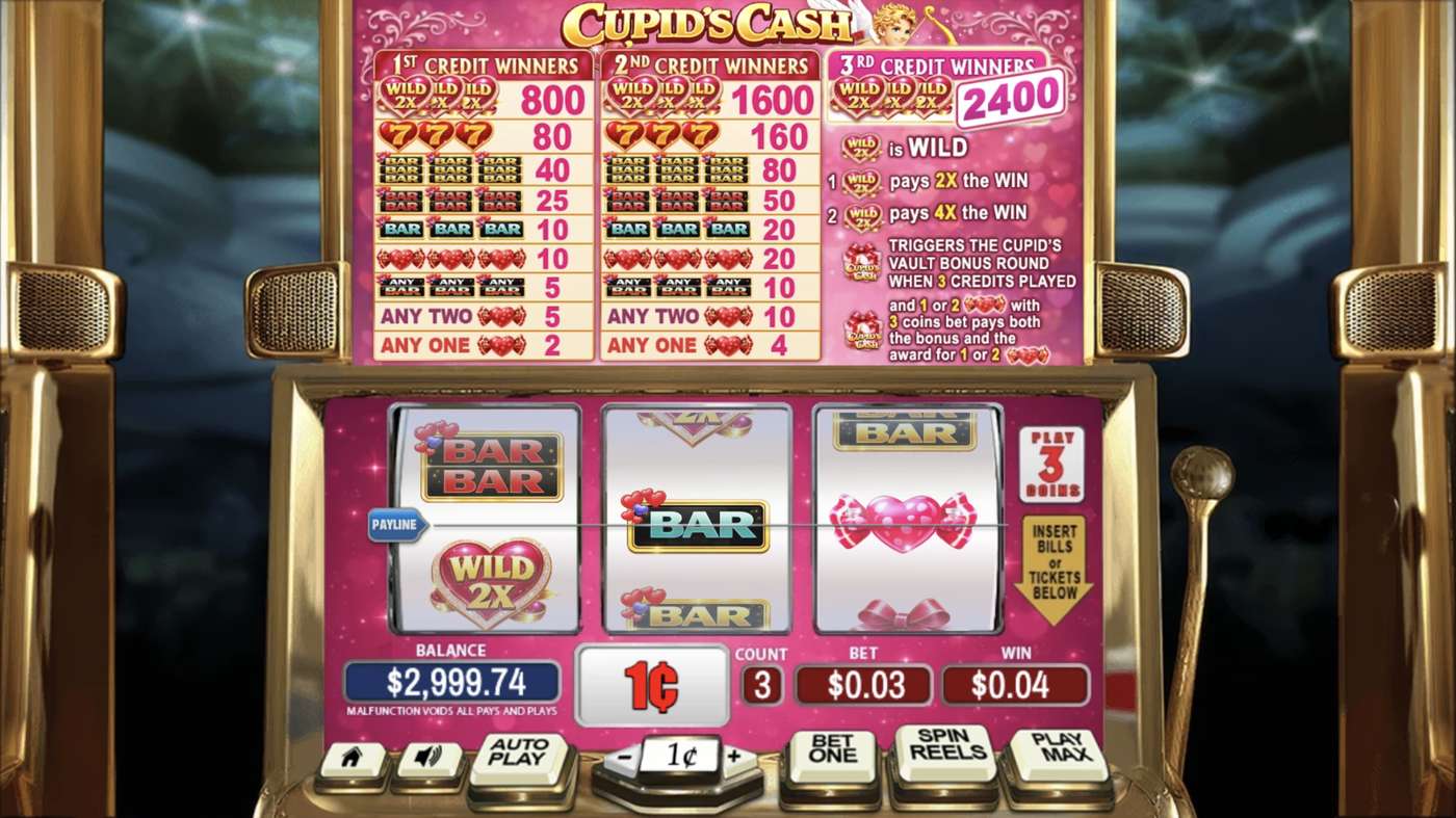 Cupid's Cash: image of winning
