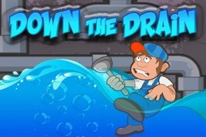 Down the Drain Online Slot Logo