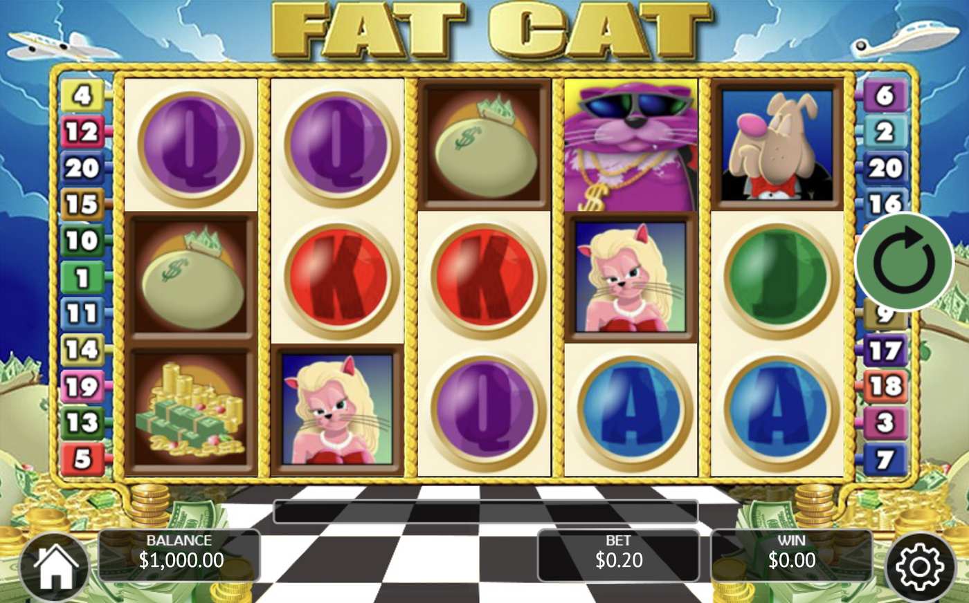 Fat Cat: image of main menu