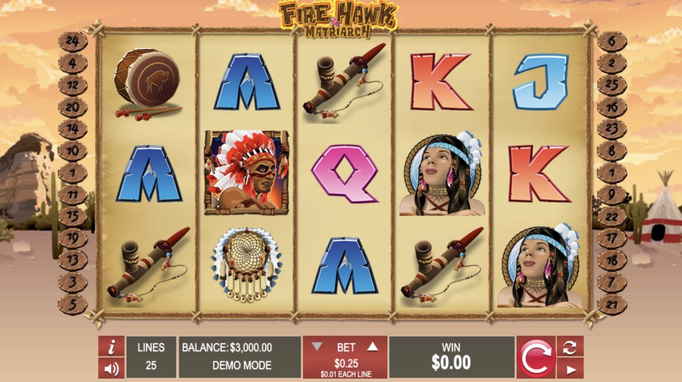 Firehawk Matriarch: image of main menu