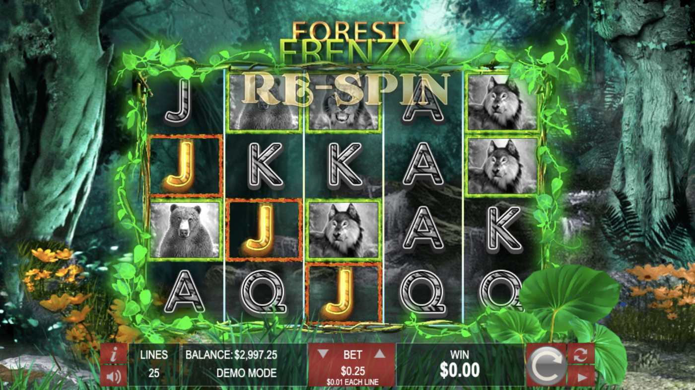Forest Frenzy: image of winning