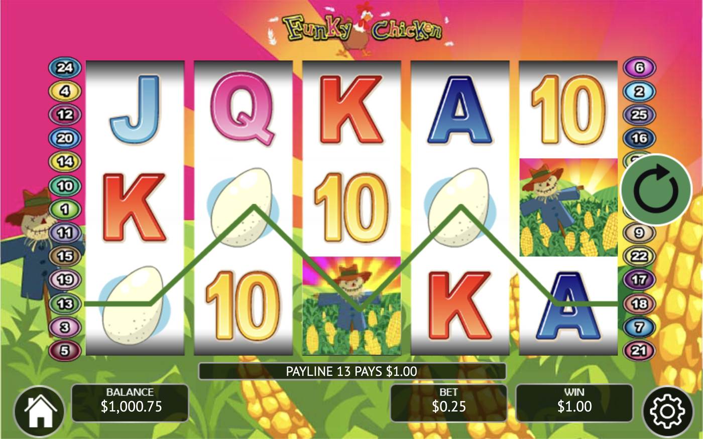 Funky Chicken: image of winning
