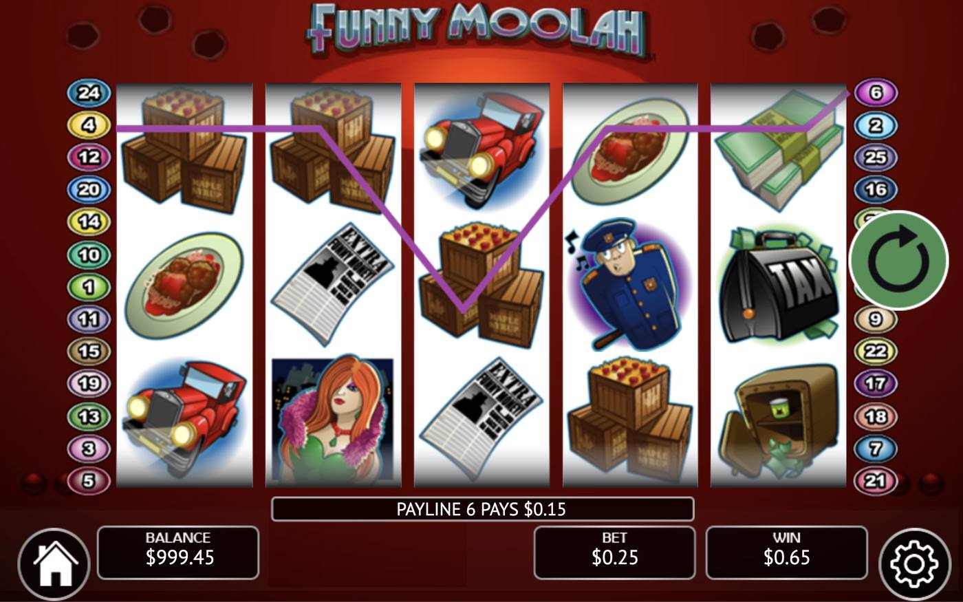 Funny Moolah: image of winning