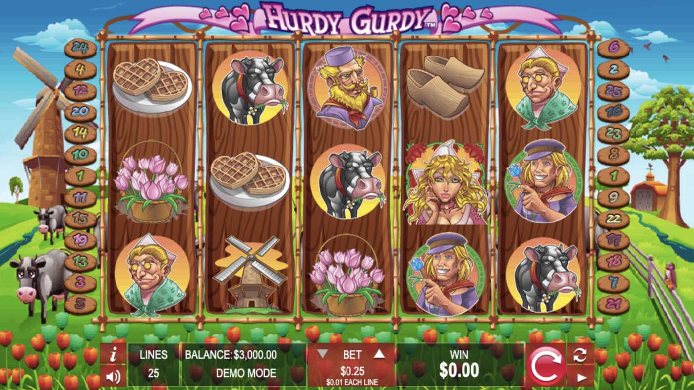 Hurdy Gurdy: image of main menu
