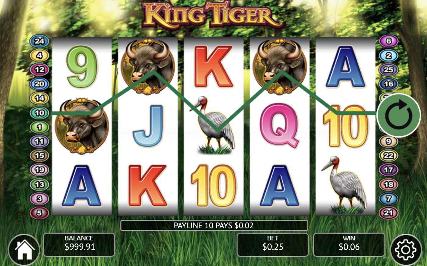 King Tiger: image of winning