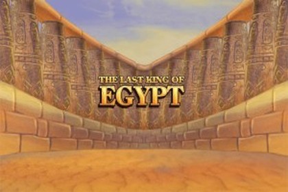 Last King Of Egypt Online Slot Logo