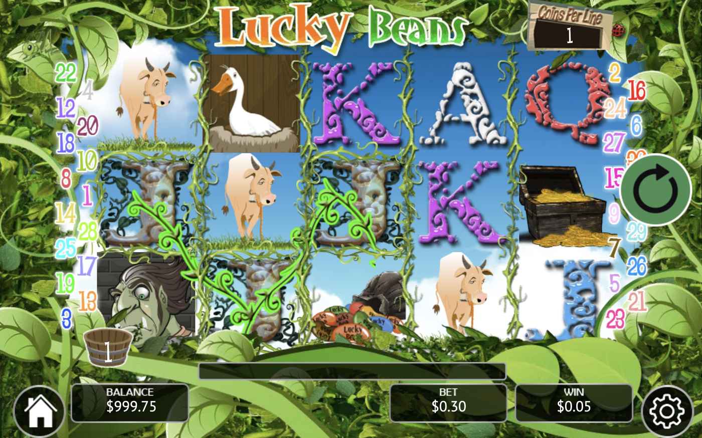 Lucky Beans: image of winning