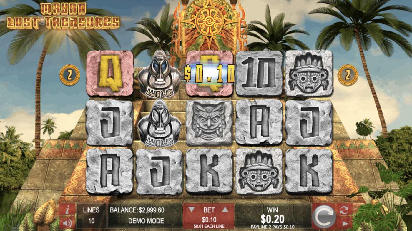 Mayan Lost Treasures: image of winning