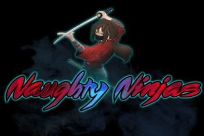 Naughty Ninjas Online Slot Logo