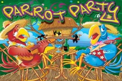 Parrot Party Online Slot Logo
