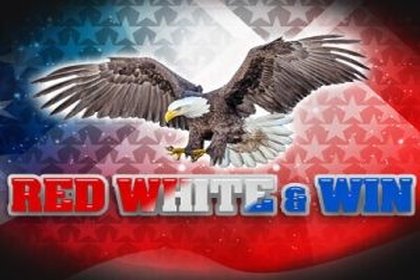 Red White and Win (Wager Gaming) Online Slot Logo