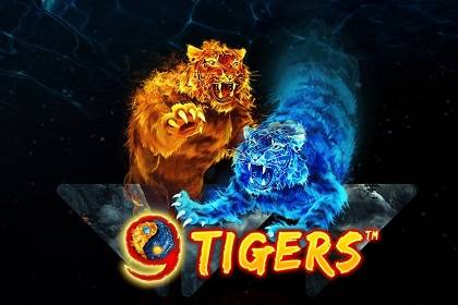 9 Tigers Online Slot Logo