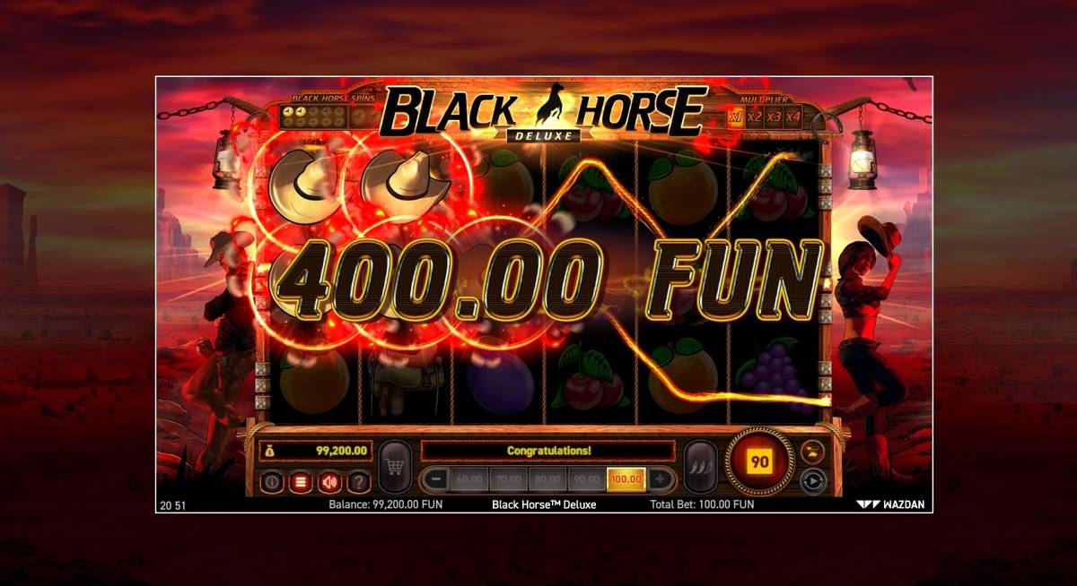 Black Horse Deluxe: image of winning