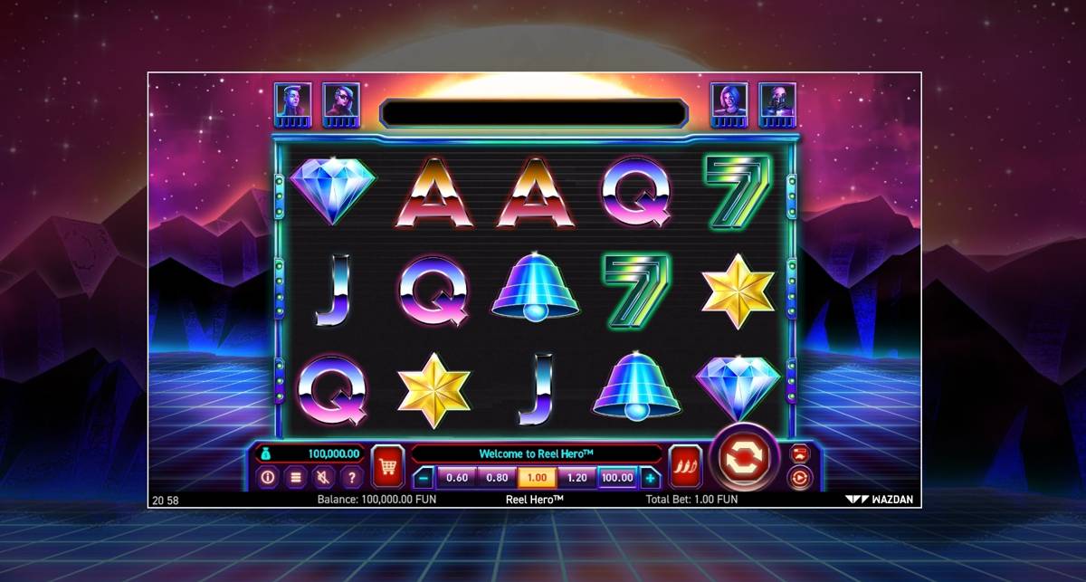 Reel Hero: image of main menu