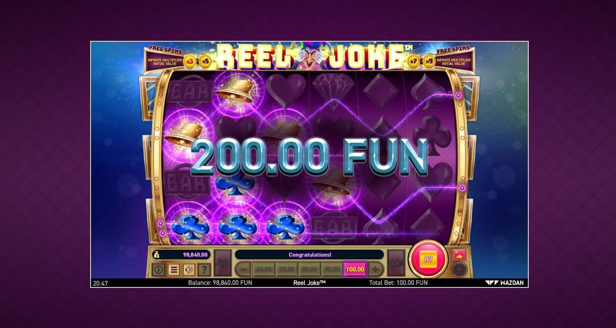 Reel Joke: image of winning