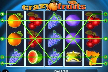 Crazy Fruits Online Slot Logo