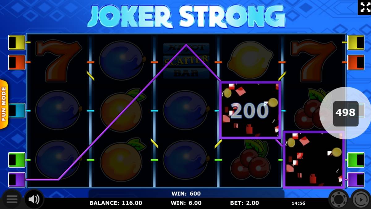 Joker Strong: image of winning