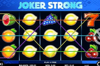 Joker Strong Online Slot Logo