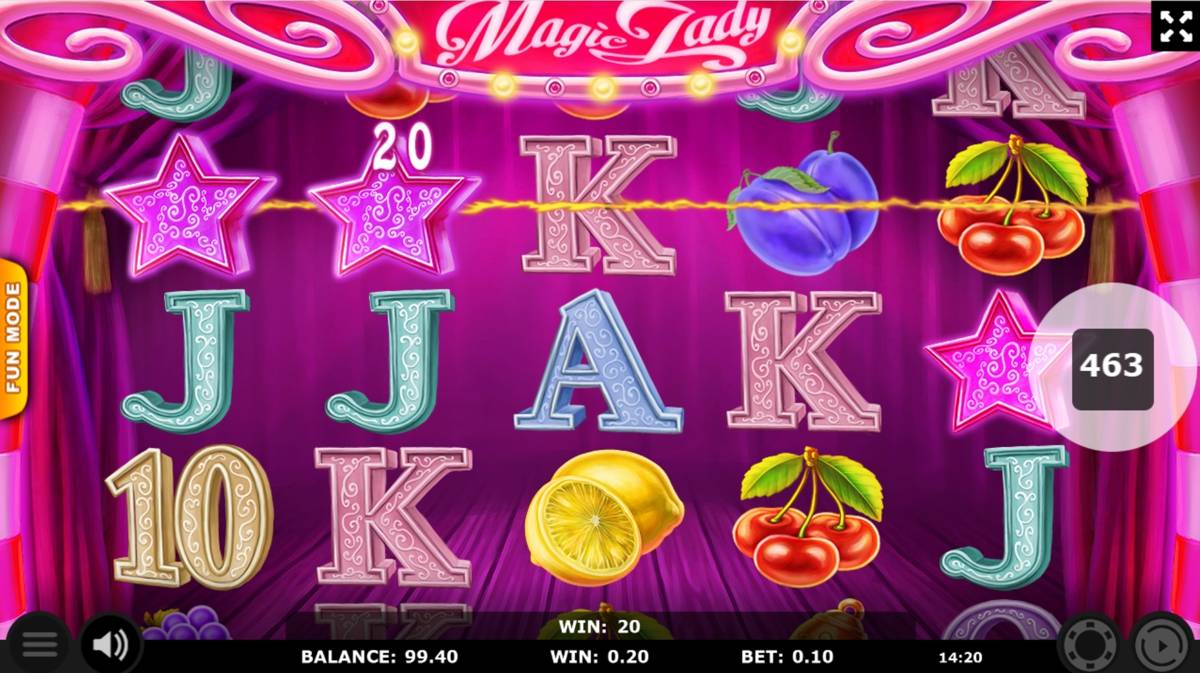 Magic Lady: image of winning