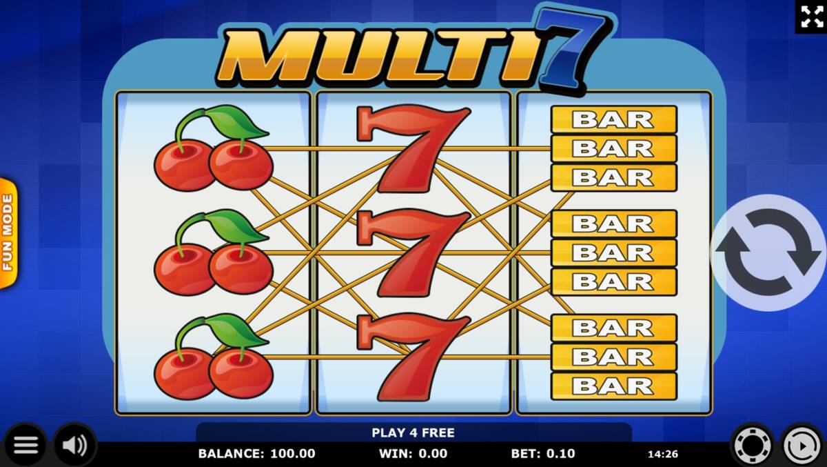 Multi Seven: image of main menu