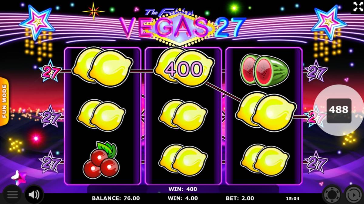 Vegas 27: image of winning