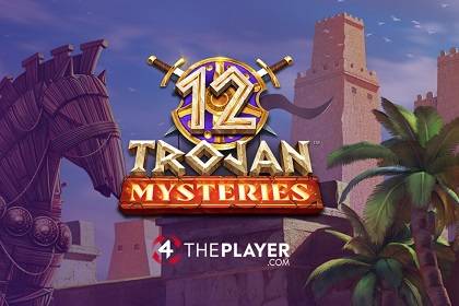 12 Trojan Mysteries Online Slot Logo