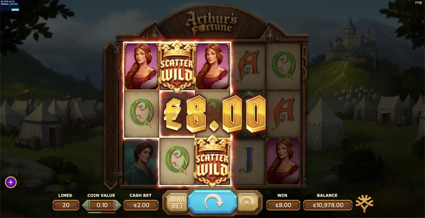 Arthur's Fortune: image of winning