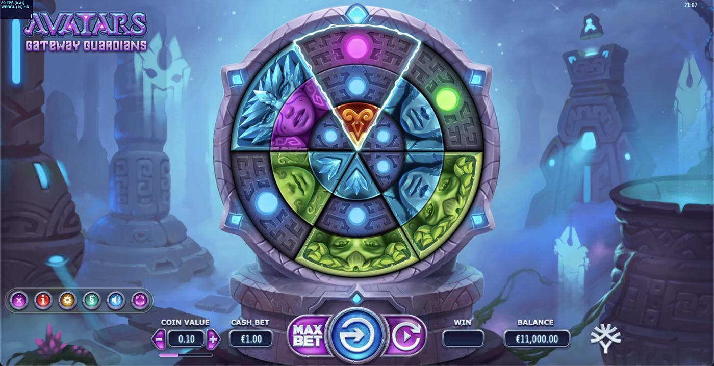 Avatars - Gateway Guardians: image of main menu