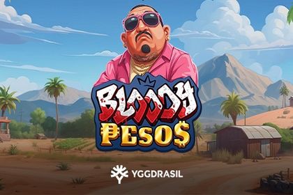 Bloody Pesos Online Slot Logo