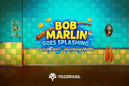 Bob Marlin Goes Splashing Online Slot Logo