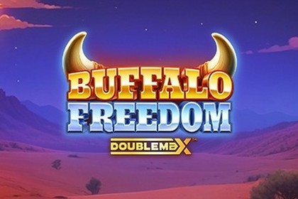 Buffalo Freedom DoubleMax Online Slot Logo