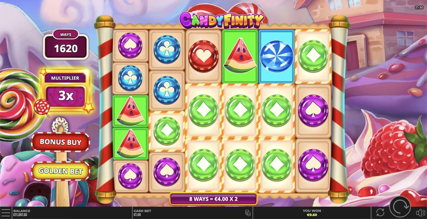 Candyfinity: image of winning
