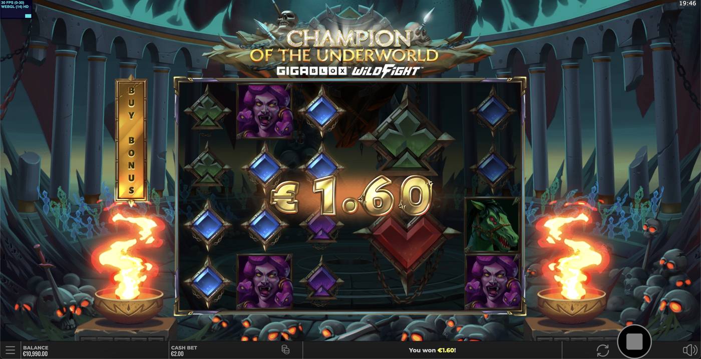 Champion of the Underworld: image of winning