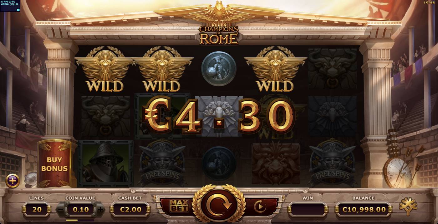 Champions of Rome: image of winning