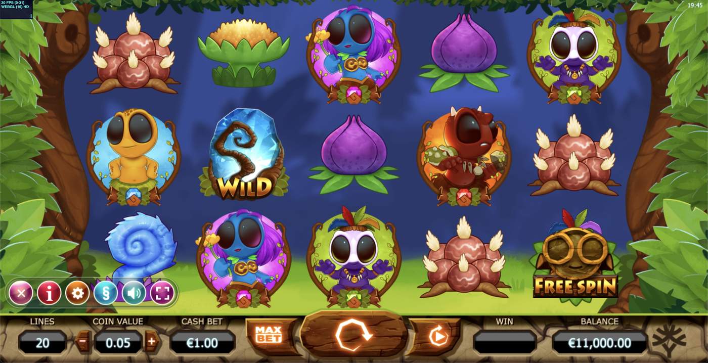Chibeasties: image of main menu