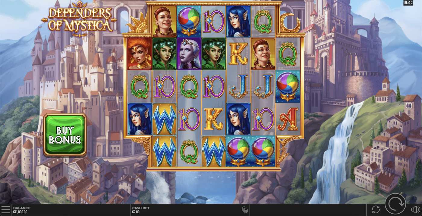 Defenders of Mystica: image of main menu