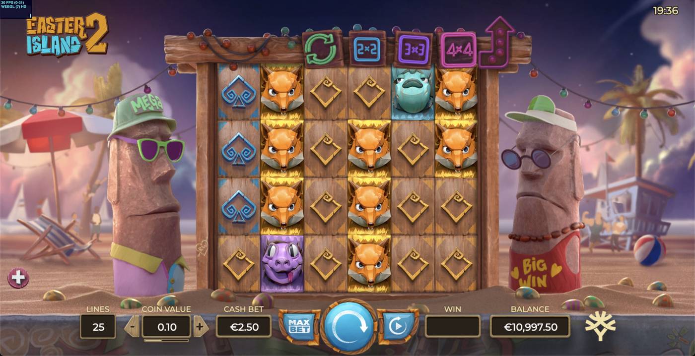 Easter Island 2: image of main menu