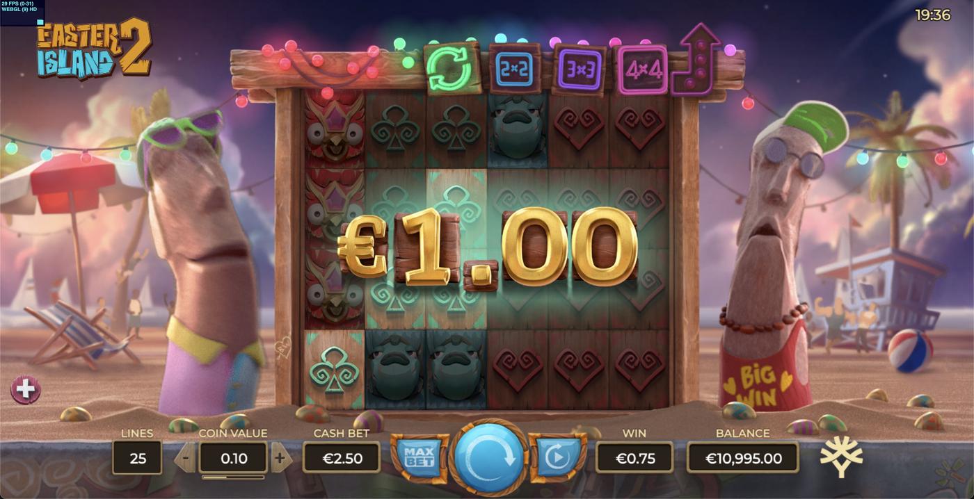 Easter Island 2: image of winning