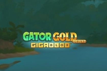 Gator Gold Deluxe GigaBlox Online Slot Logo